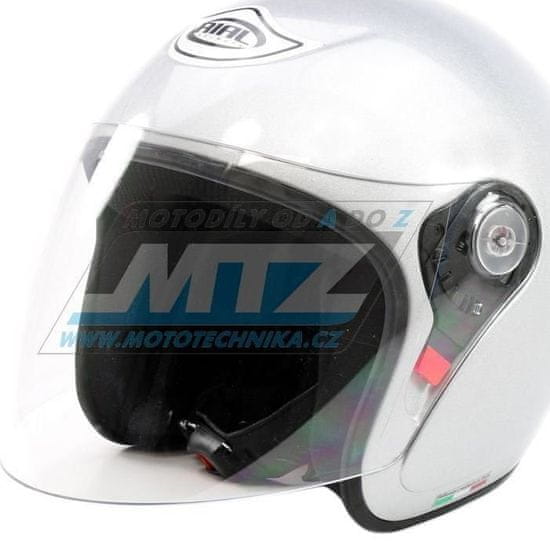 Airoh Přilba na skútr Rial Helmet Key-West - stříbrná M (helma-rial) AIRIALDRIVE-M