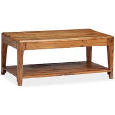 Greatstore Konferenční stolek z masivního dřeva 88 x 50 x 38 cm