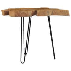 shumee Konferenční stolek (60–70) x 45 cm teakové dřevo