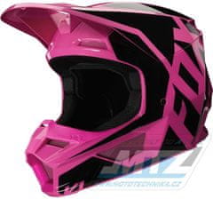 Fox Přilba FOX V1 Prix Helmet MX20 - růžová S (fx25471-170-1) FX25471-170-S