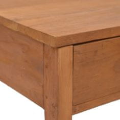 Greatstore Kancelářský stůl 81 x 40 x 75 cm masivní teakové dřevo