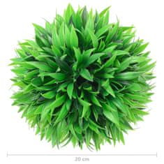 Greatstore Umělé buxus koule 2 ks 20 cm