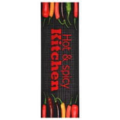 Vidaxl Kuchyňská rohožka pratelná Hot&Spicy 45 x 150 cm