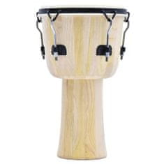 Greatstore Buben Djembe s kolíkovým laděním 12'' kozí kůže