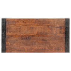 Vidaxl Jídelní stůl 120 x 60 x 76 cm masivní hrubé mangovníkové dřevo