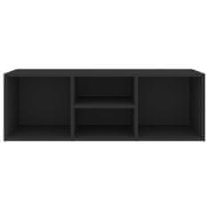 Vidaxl Botníková lavice černá 105 x 35 x 35 cm dřevotříska