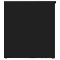 shumee Úložná truhla černá 84 x 42 x 46 cm dřevotříska