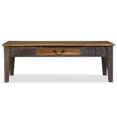 Greatstore Konferenční stolek z masivního dřeva vintage 118 x 60 x 40 cm