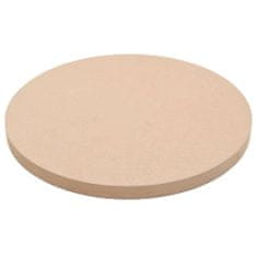 Greatstore Stolní deska kulatá MDF 300 x 18 mm