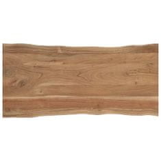 Greatstore Jídelní stůl 120 x 58 x 76 cm masivní akáciové dřevo