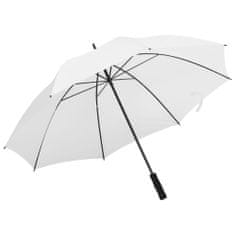 Greatstore Deštník bílý 130 cm