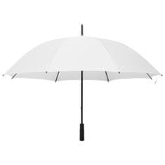 Greatstore Deštník bílý 130 cm