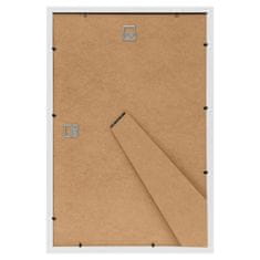 Greatstore Fotorámečky koláž 10 ks na zeď nebo stůl bílé 20 x 25 cm MDF