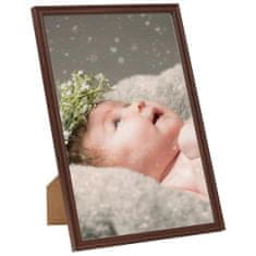 Greatstore Fotorámečky koláž 3 ks na zeď nebo stůl tmavě červené 15x21 cm