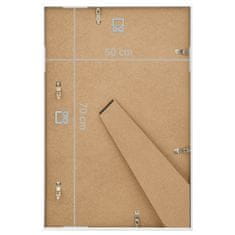 Greatstore Fotorámečky koláž 5 ks na zeď nebo stůl bílé 50 x 70 cm MDF