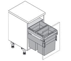 Hailo Vestavný odpadkový koš EURO CARGO 3619-52