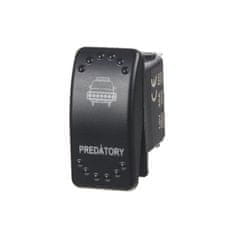 Stualarm Rocker spínač PREDÁTORY 12/24V (47111)