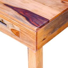 Greatstore Konferenční stolek z masivního sheeshamového dřeva