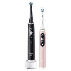 Oral-B magnetické zubní kartáčky iO Series 6 Duo Black / Pink Sand