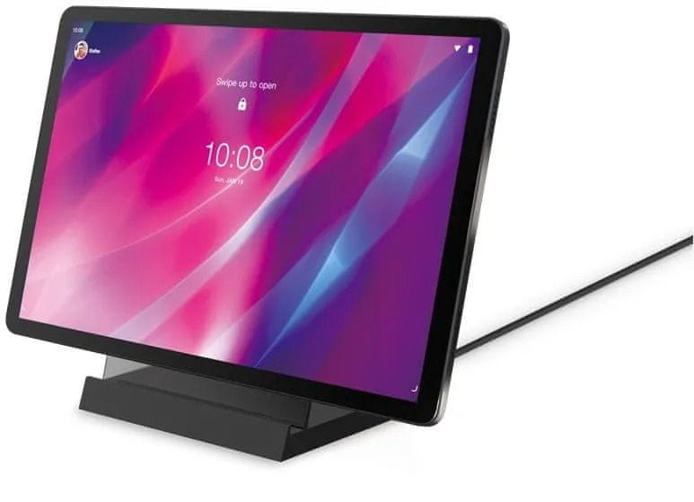 Lenovo Smart Tab P11 Plus, 4GB/128GB, LTE, Slate Grey, (ZA9X0004CZ) + dokovací stanice