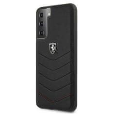 Ferrari FEHQUHCS21MBK hard silikonové pouzdro Samsung Galaxy S21 PLUS 5G black Off Track Quilted