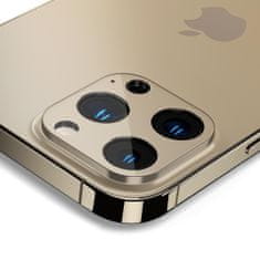 Spigen Optik.Tr 2x ochranné sklo na kameru na iPhone 13 Pro / 13 Pro Max, zlaté