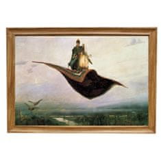 INFRADŮM Sálavý topný panel s potiskem v rámu "V. M. Vasněcov: Létající koberec, 1880", 500w