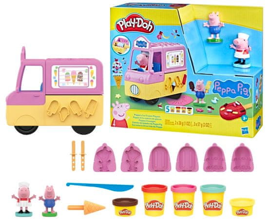 Play-Doh Peppa Pig hrací sada se zmrzlinou