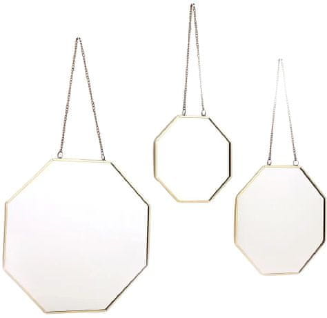 Sifcon Set 3 ks zrcadel GEOMETRIC