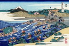 INFRADŮM Sálavý topný panel s potiskem "Japonská malba Pohled na Fuji z Kanai" 80x60cm, 500w