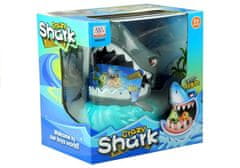 Lean-toys Hra Crazy Shark Žralok Rybičky Karty Bláznivý Žralok