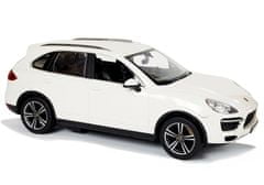 Lean-toys Auto R/C Porsche Cayenne Rastar 1:14 Bílé