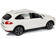 Lean-toys Auto R/C Porsche Cayenne Rastar 1:14 Bílé