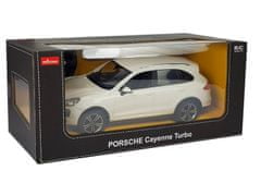 Lean-toys Auto R/C Porsche Cayenne Rastar 1:14 Bílé