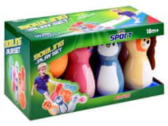 JOKOMISIADA Colorful Animal Bowling chrastítka 6 ks SP0687