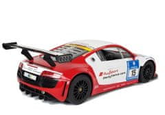 Lean-toys Auto R/C Audi R8 Lms Rastar 1:14 Bílo-Červená