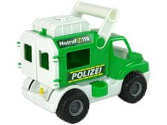 Lean-toys Auto Policie Auto Construck Zelená Polesie 41