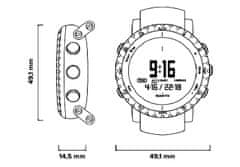 Suunto Core Dusk Gray All Black Strap