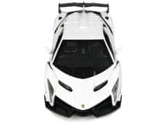 Lean-toys Sportovní Auto R/C 1:24 Lamborghini Veneno Bílá 2.