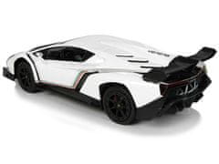 Lean-toys Sportovní Auto R/C 1:24 Lamborghini Veneno Bílá 2.