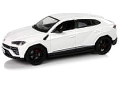 Lean-toys Auto R/C 1:24 Lamborghini Urus Bílá 2.4 G Světla