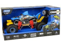 Lean-toys Auto Off-Road Shark Na Dálkové Ovládání 1:10 2,4G Ni