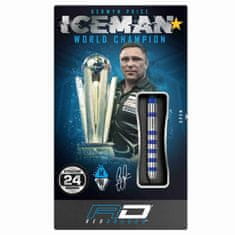 Red Dragon Šipky Steel Gerwyn Price Iceman - Challenger - 24g