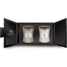 Woodwick Dárková sada vonných svíček středních 2 x 275 g