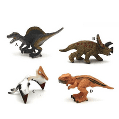 COOLKOUSKY Set 4 mini dinosauři Toys