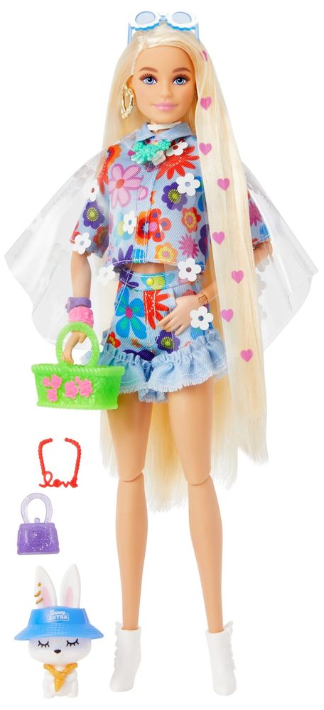 Mattel Barbie Extra Síla květin GRN27