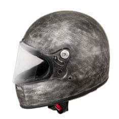 W-TEC Moto přilba Cruder Brindle (Velikost: XL (61-62), Barva: Rusty Grey)