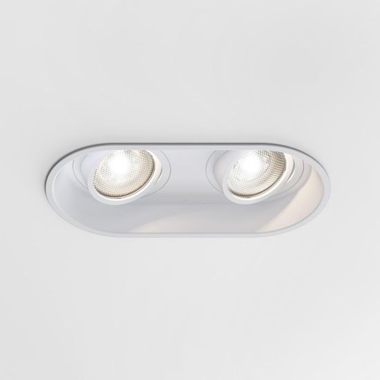 ASTRO ASTRO downlight svítidlo Minima Round Twin nastavitelné 2x6W GU10 bílá 1249028