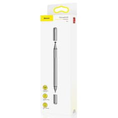 BASEUS Golden Cudgel Capacitive Stylus pero na tablet, stříbrné