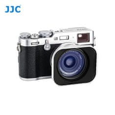 JJC Fujifilm JX100FII stříbrná + krytka sluneční clona